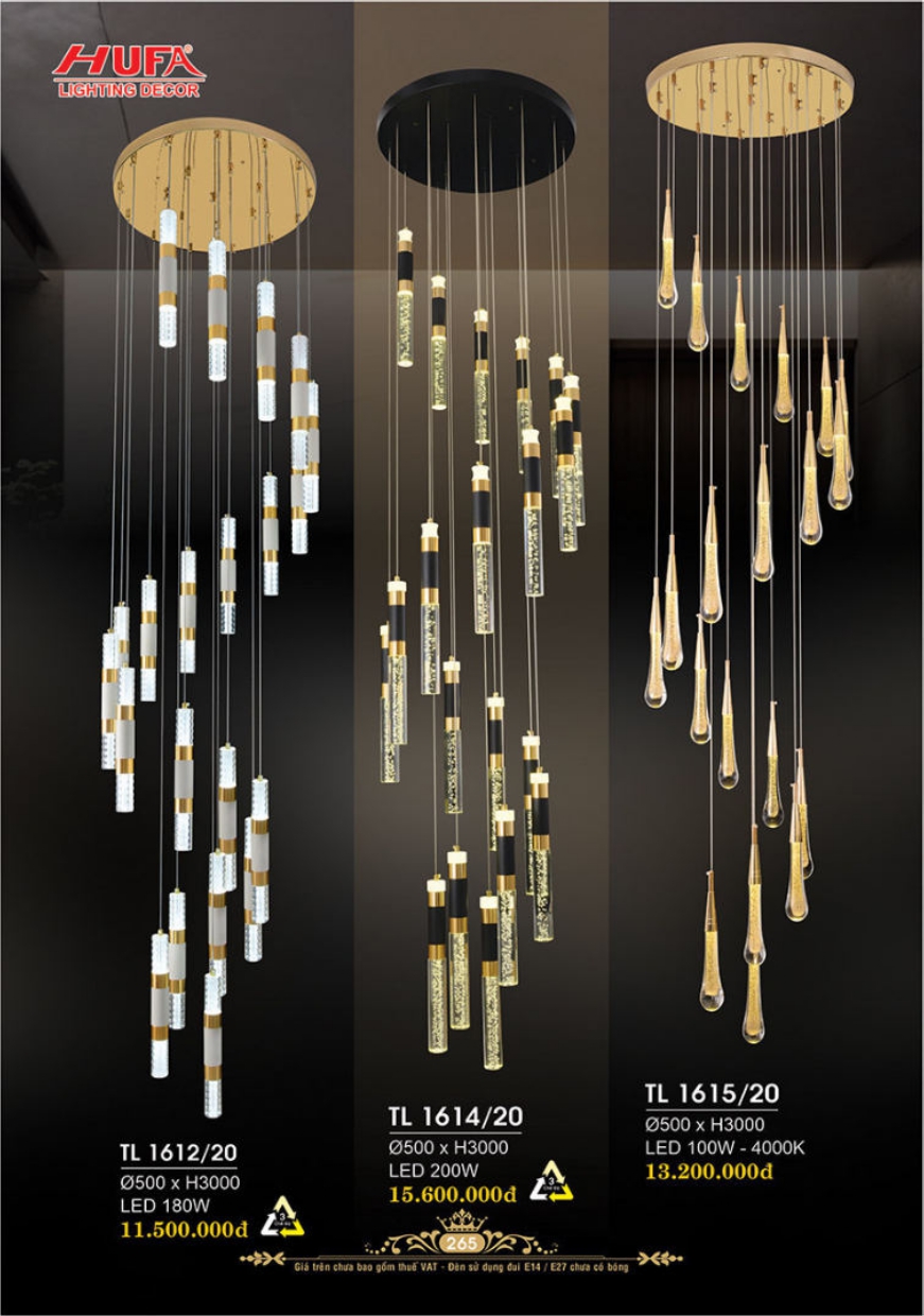 Bảng giá đèn trang trí HUFA